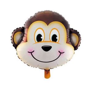 Balão Foil Cabeça de Macaco