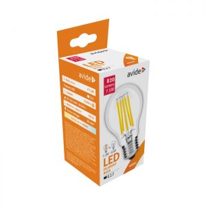lamp Avide LED Filament Globe 8W E27 luz neutra