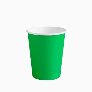 10 Copos Biodegradável Verde 270ml