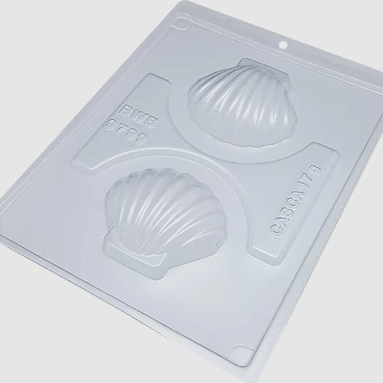 Forma Chocolate Concha Média Shell Cód9799 - Image 2