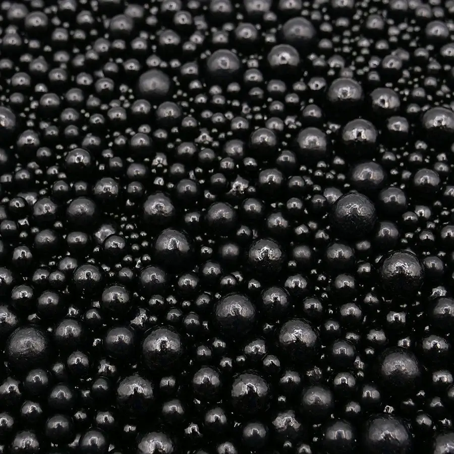 Decoração Açúcar Mix Pérolas Preto 80g - Image 2