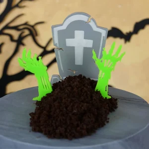 Topo de Bolo Halloween Grito da Noite