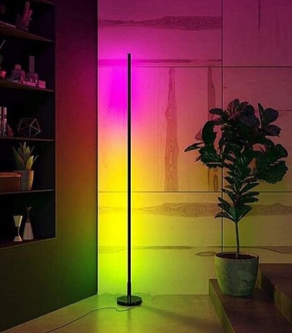 Candeeiro LED Avide com sensor de música digital RGB + W