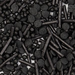 Decoração Sprinkle Mix Preto 76g