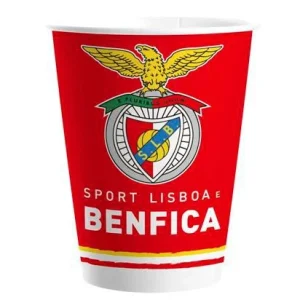 8 Copos do Benfica 200ml