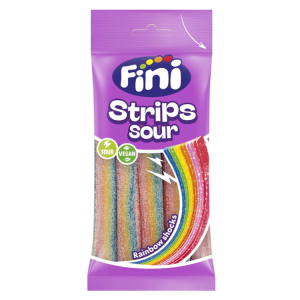 Gomas Fini Strips Sour 90g